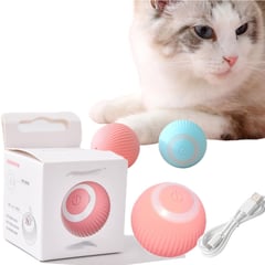 GENERICO - Pelota Inteligente Para Gatos Perros Recargable Usb C