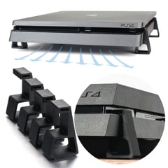 GENERICO - Soporte Base Elevadora Para Ps4 Slim PlayStation Negro