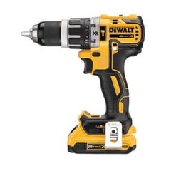 DEWALT - TALADRO PERCUTOR 20V 1/2" 2 BAT 2AH/CAR BRUSHLESS