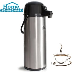 HOME ELEMENTS - Termo Para Cafe Termo En Acero Inoxidable Termo 1,9 Litros