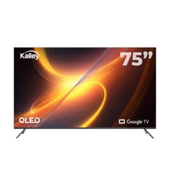 KALLEY - TV 75" K-GTV75UHDQ Pulgadas 190 cm 4K-UHD QLED Smart TV Google