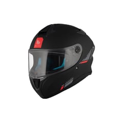 MT HELMETS - CASCO TARGO S A1 NEGRO MATE TALLA M