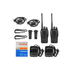 BAOFENG - Radios de comunicacion woki toki boquitoquis x 2 + Audifonos