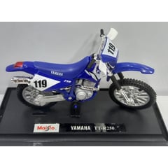 MAISTO - MOTO YAMAHA TT-R250 A ESCALA 118 DE COLECCIÓN