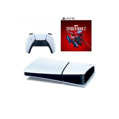 PLAYSTATION - Consola 5 Slim Digital Spiderman - Ps5 1 Control