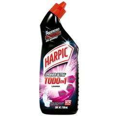 HARPIC - Desinfectante líquido para inodoros Lavanda 750ml