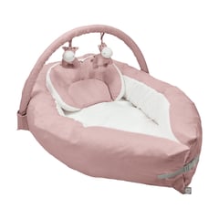 PREMIUM BABY - Cuna Nido Para Bebe 7 en 1 Onna Rosado