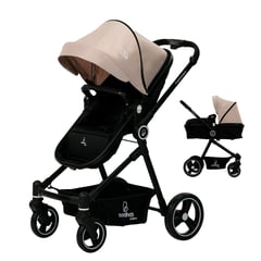 ASALVO - Coche Para Bebe Copenhaguen Beige