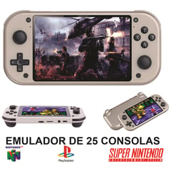 MYMOBILE - Consola de videojuegos Portátil M17 Emulador Sistema Linux Emelec