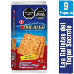 DUCALES - Galletas Bolsa x 9 paquetes