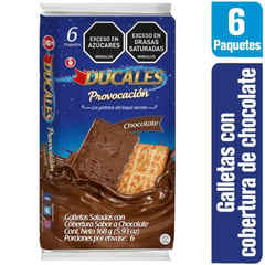 DUCALES - Galletas Provocacion Bolsa x 6