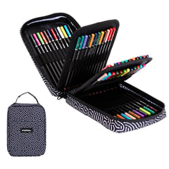 CASATUA - Colores Profesional Make+Do Set 72 unids +Estuche - Negro