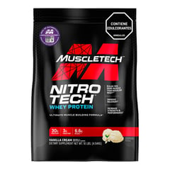 MUSCLETECH - Nitro Tech Performance x 10 libras - Vainilla