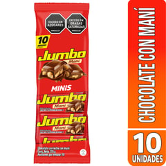 JUMBO - Maní Mini Bolsa x 10 unidades