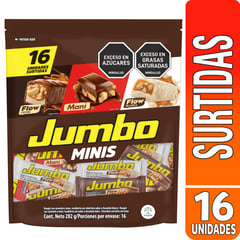 JUMBO - Minis Surtida Bolsa x 16 unidades