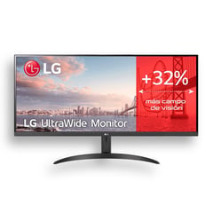 LG - Monitor Ultrawide LED 34 IPS FHD 75Hz 34WP500-B