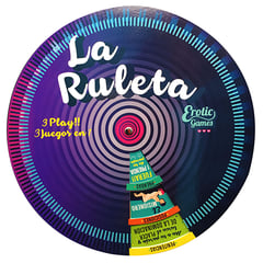 FUN FACTORY - Juego de Mesa La Ruleta, 3 Juegos en 1