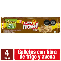 SALTIN NOEL - Galletas Saltín Noel Integral 4 Tacos