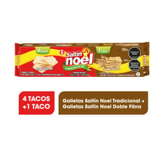 SALTIN NOEL - Galletas Duo Tradicional + Integral