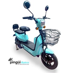 BIOBICI - Bicicleta Eléctrica Pingüi s 2024 Color BabyBlue 350W