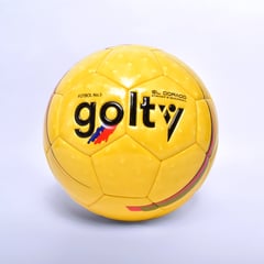 GOLTY - BALÓN DE FÚTBOL PROFESIONAL DORADO No5