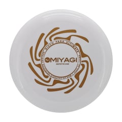 GENERICO - Frisbee Frisby Disco Miyagi Ultimate Profesional Blanco 175g