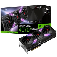 PNY - Tarjeta De Vídeo VERTO GeForce RTX 4070 Ti SUPER GDDR6X OC 16GB