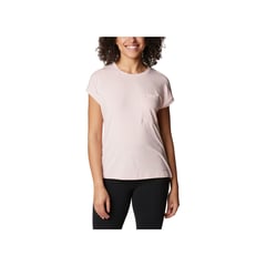 COLUMBIA - Camiseta Rosa MUJER BOUNDLESS TREK SST 2033481-7LX