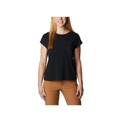 COLUMBIA - Camiseta Negro MUJER BOUNDLESS TREK SST 2033481-XP9