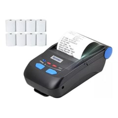 XPRINTER - Impresora Térmica Bluetooth 58mm Xp-p300 + 8 Rollos