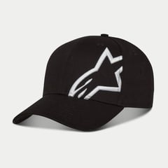 ALPINESTARS - GORRA CORP SNAP 2 NEGRA AJUSTABLE