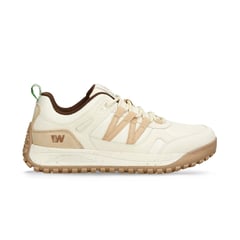 WEINBRENNER - Tenis Outdoor Blanco-Beige Banff Andes Hombre..