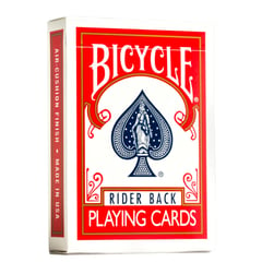 BICYCLE - Baraja de Cartas Poker Rider back Red