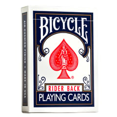 BICYCLE - Baraja de Cartas Poker Rider back Azul