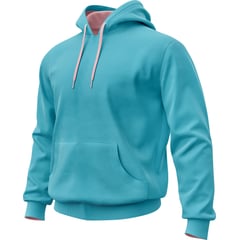 SEVEN ONE - Hoodie Buzo Algodon Perchado 280Gr - Hombre