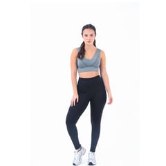 BELIFE - Top deportivo verde mar para mujer