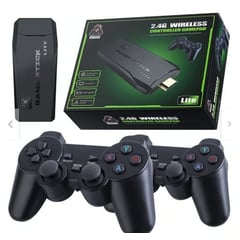 GENERICO - Consola De Juegos Retro Inalambrica 4k HDMI Game Stick 24G