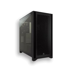 CORSAIR - Caja 4000d Airflow vid Temp + 2 fan no led negra