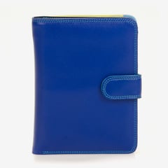 MYWALIT - Billetera Grande Con Monedero Azul Oscuro