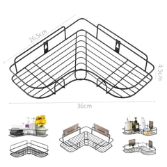 GENERICO - Organizador Esquinero Pared Soporte Accesorios Baño + REGALO