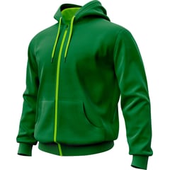 SEVEN ONE - Hoodie Buzo con cremallera Algodon Perchado 280Gr - Hombre