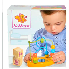 EICHHRON - Juguete Laberinto De Motricidad Fina Madera Niños Bebès