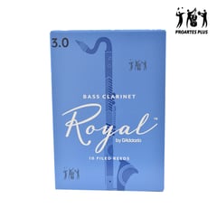 RICO ROYAL - Caña Clarinete Bajo Bb # 3 Reb1030 Caja X 10