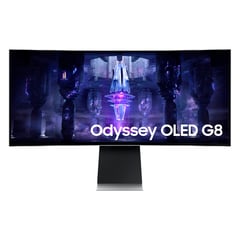 SAMSUNG - Monitor Gamer Odyssey 34 OLED IPS UWQHD 175Hz 0.1ms