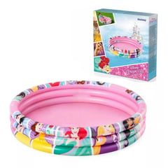 BESTWAY - Piscina Tres Aros 122cm Diseño De Princesa 91047