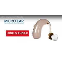 GENERICO - Micro Ear Rechargeable Audifono amplificador de sonido RECARGABLE