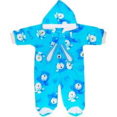 GENERICO - Pijama esquimal Para Bebe Azul