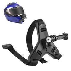 GENERICO - Soporte de Casco Puluz para cámaras Insta360 y Gopro Negro