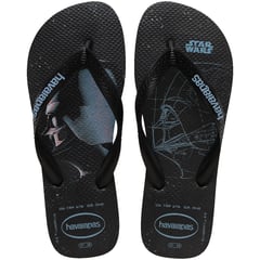 HAVAIANAS - Chanclas Sandalias Star Wars Negro-Negro