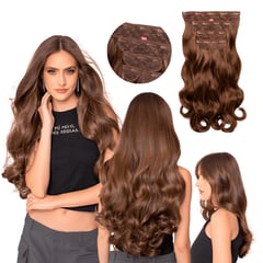 MY DOLL HAIR - Extensión de cabello Mimosa 20 pulgadas - Mix Toffe